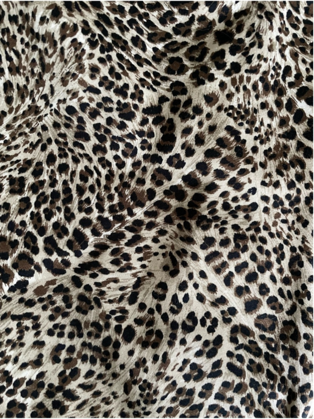 NWT Olsen Europe Ibiza 504 Leopard Print Crop Stretch Pants Size 10 / 42 - Picture 5 of 10
